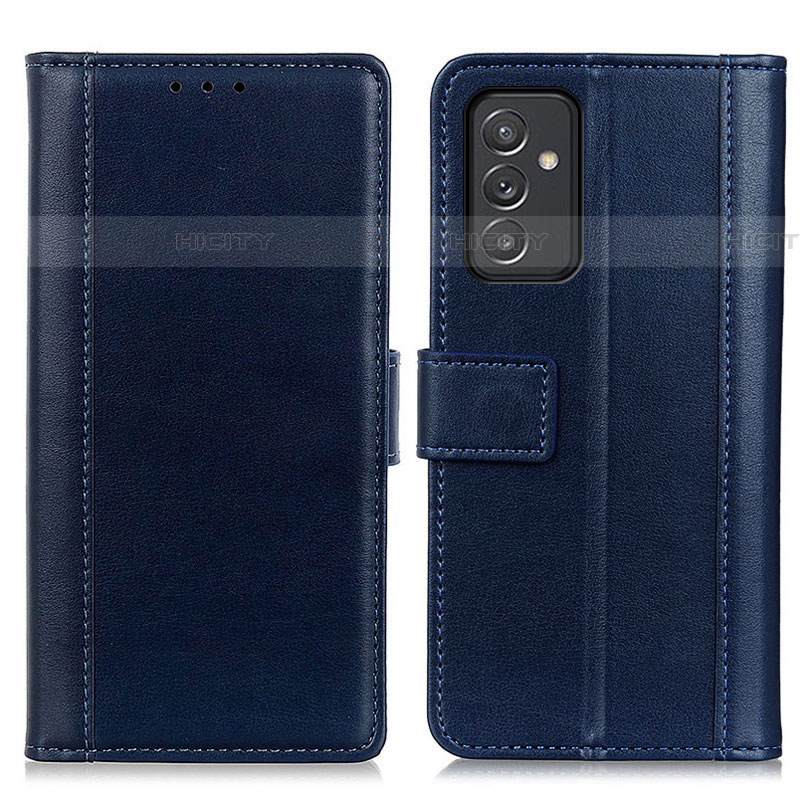 Funda de Cuero Cartera con Soporte Carcasa N02P para Samsung Galaxy M54 5G Azul