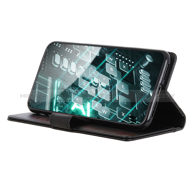 Funda de Cuero Cartera con Soporte Carcasa N02P para Samsung Galaxy Quantum2 5G