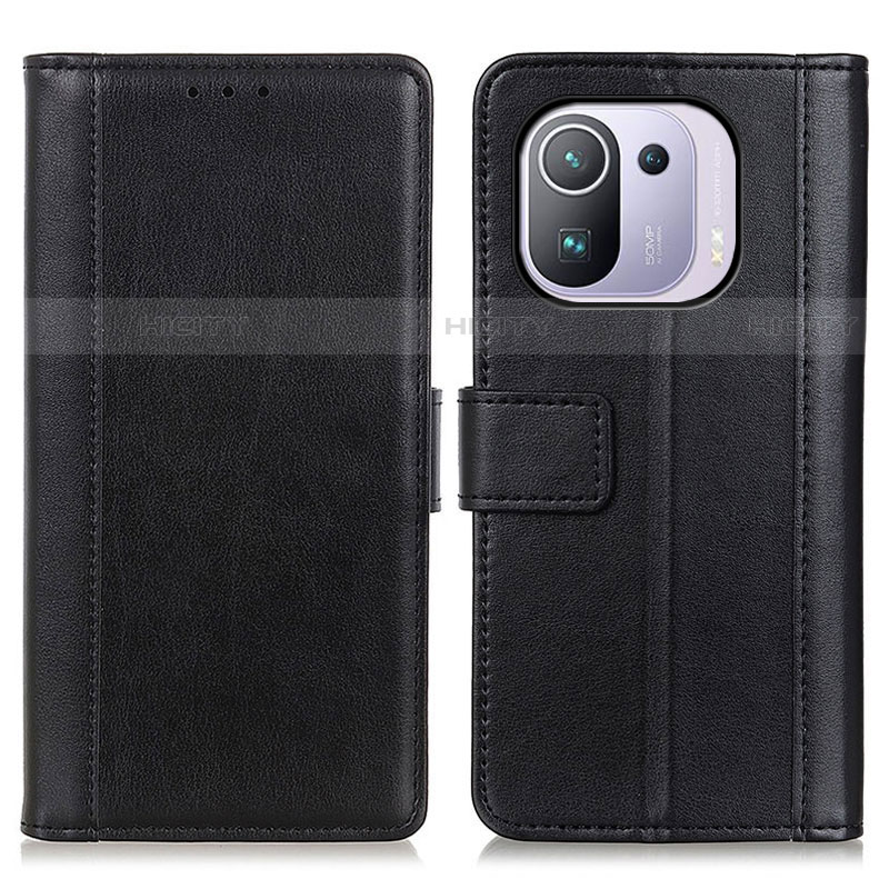 Funda de Cuero Cartera con Soporte Carcasa N02P para Xiaomi Mi 11 Pro 5G