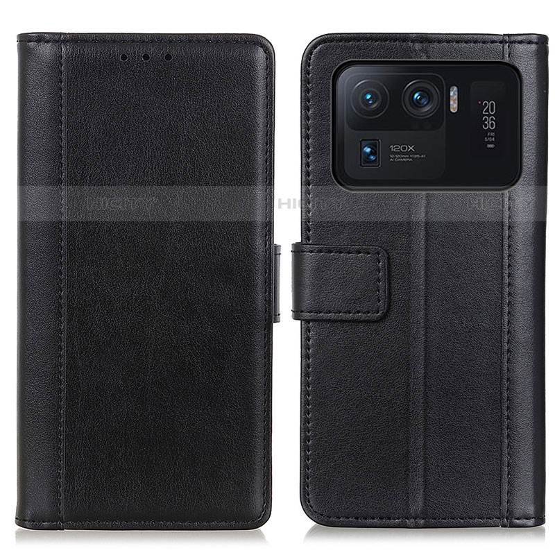 Funda de Cuero Cartera con Soporte Carcasa N02P para Xiaomi Mi 11 Ultra 5G