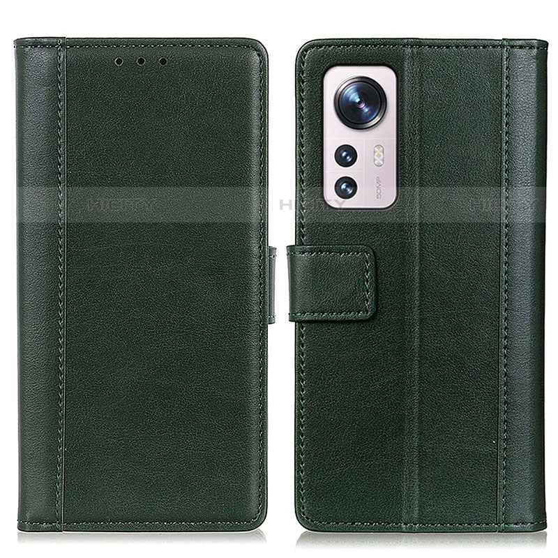 Funda de Cuero Cartera con Soporte Carcasa N02P para Xiaomi Mi 12 Lite 5G