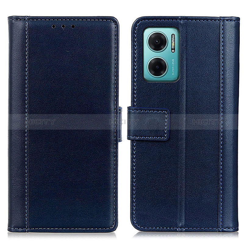 Funda de Cuero Cartera con Soporte Carcasa N02P para Xiaomi Redmi 10 5G