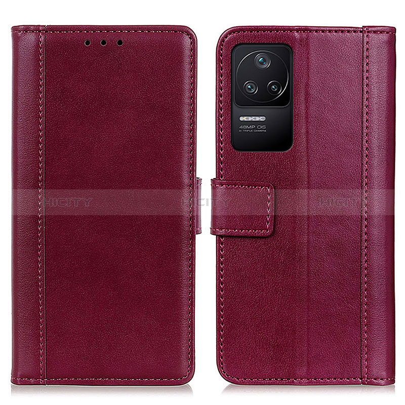 Funda de Cuero Cartera con Soporte Carcasa N02P para Xiaomi Redmi K40S 5G