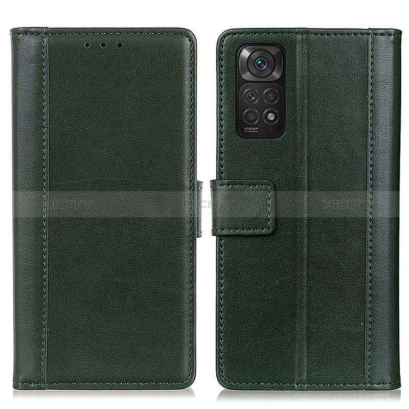 Funda de Cuero Cartera con Soporte Carcasa N02P para Xiaomi Redmi Note 11 4G (2022)