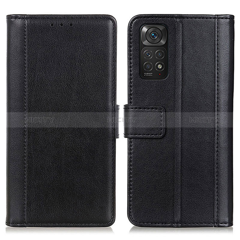 Funda de Cuero Cartera con Soporte Carcasa N02P para Xiaomi Redmi Note 11 4G (2022)