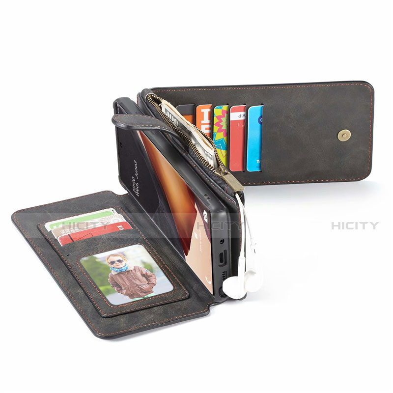 Funda de Cuero Cartera con Soporte Carcasa N03 para Samsung Galaxy Note 20 5G