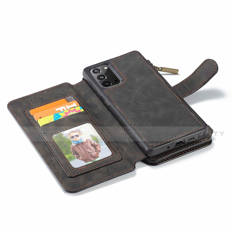 Funda de Cuero Cartera con Soporte Carcasa N03 para Samsung Galaxy Note 20 5G