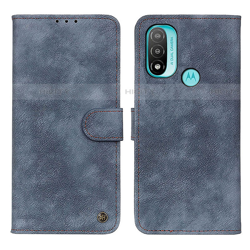 Funda de Cuero Cartera con Soporte Carcasa N03P para Motorola Moto E40