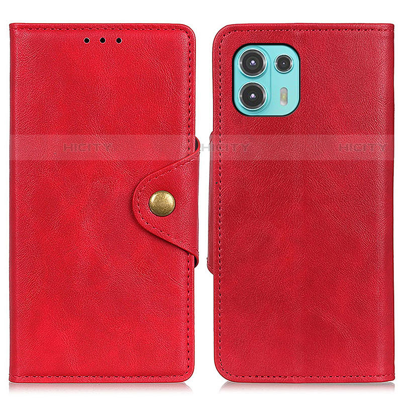 Funda de Cuero Cartera con Soporte Carcasa N03P para Motorola Moto Edge 20 Lite 5G