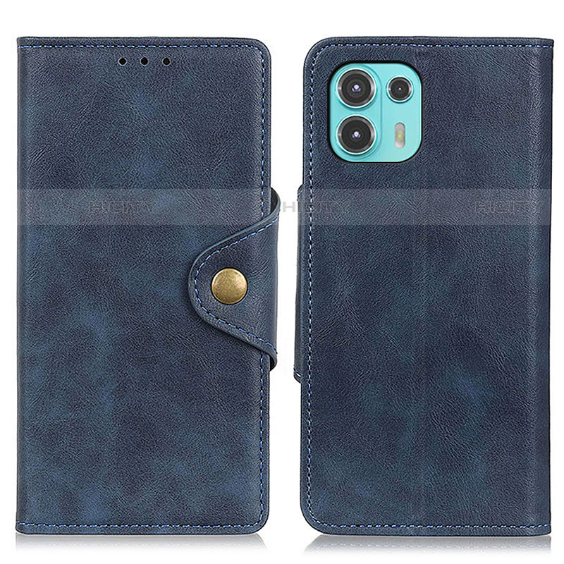 Funda de Cuero Cartera con Soporte Carcasa N03P para Motorola Moto Edge 20 Lite 5G