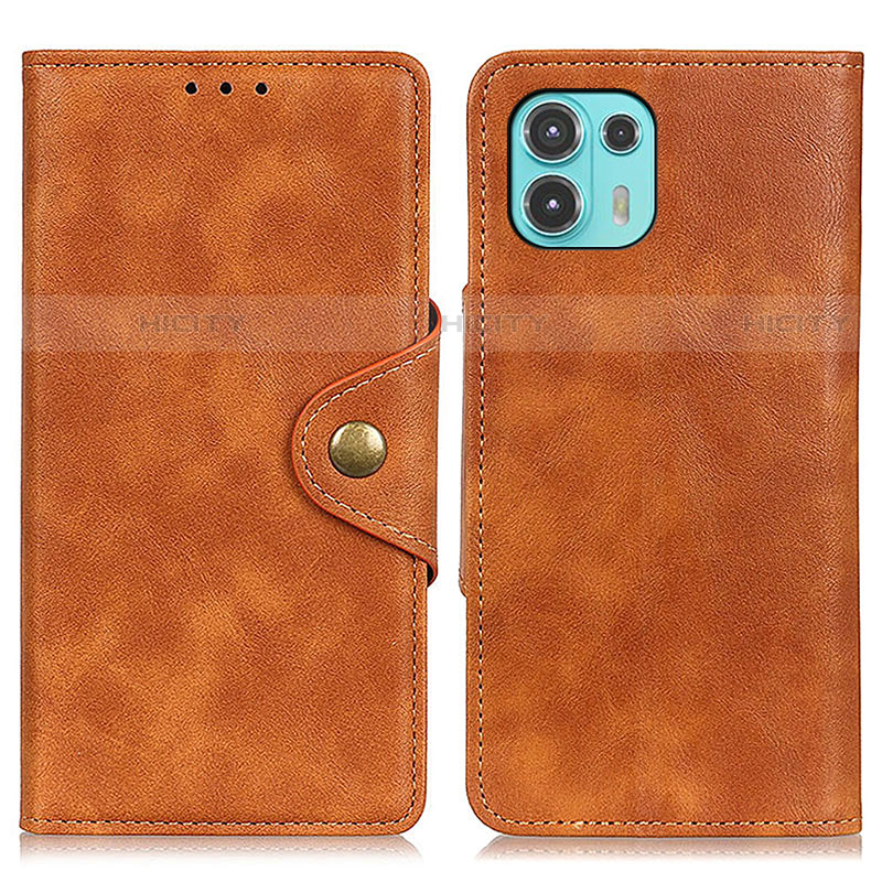 Funda de Cuero Cartera con Soporte Carcasa N03P para Motorola Moto Edge 20 Lite 5G