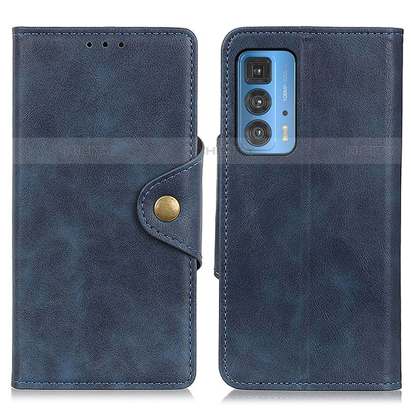 Funda de Cuero Cartera con Soporte Carcasa N03P para Motorola Moto Edge 20 Pro 5G