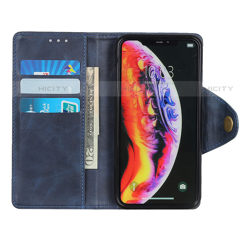 Funda de Cuero Cartera con Soporte Carcasa N03P para Motorola Moto Edge 30 5G