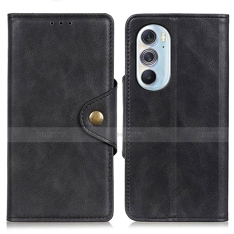 Funda de Cuero Cartera con Soporte Carcasa N03P para Motorola Moto Edge 30 Pro 5G