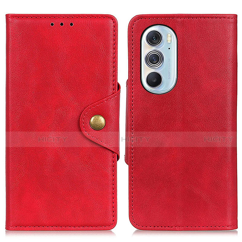 Funda de Cuero Cartera con Soporte Carcasa N03P para Motorola Moto Edge 30 Pro 5G