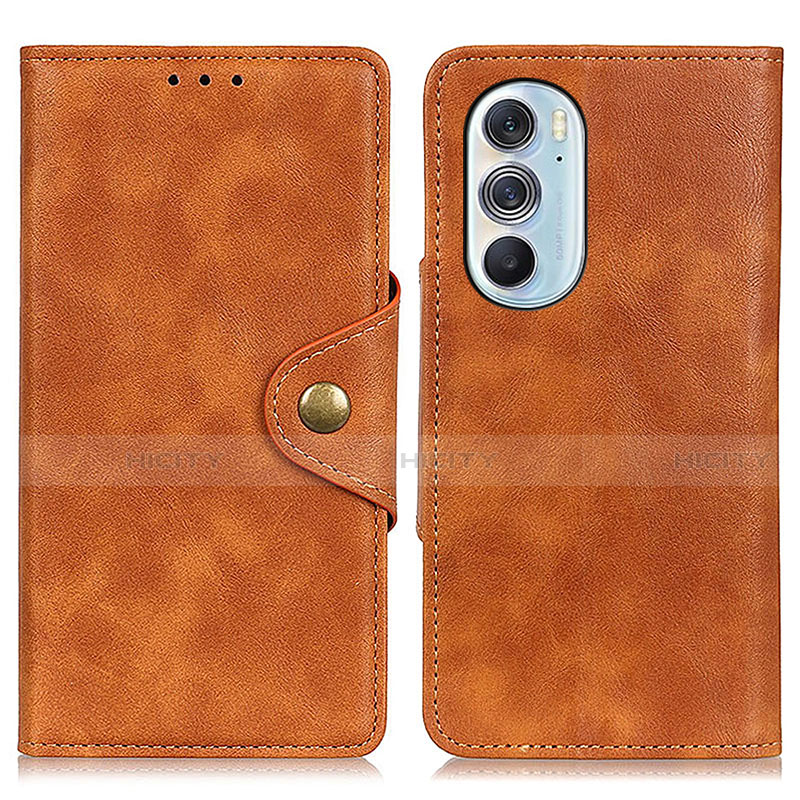 Funda de Cuero Cartera con Soporte Carcasa N03P para Motorola Moto Edge 30 Pro 5G