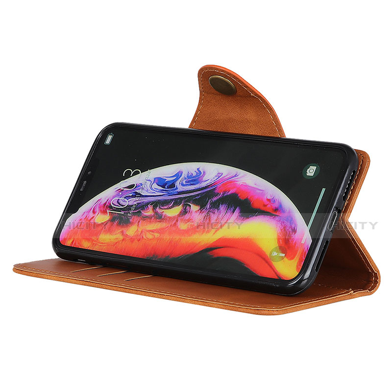 Funda de Cuero Cartera con Soporte Carcasa N03P para Motorola Moto Edge 30 Pro 5G