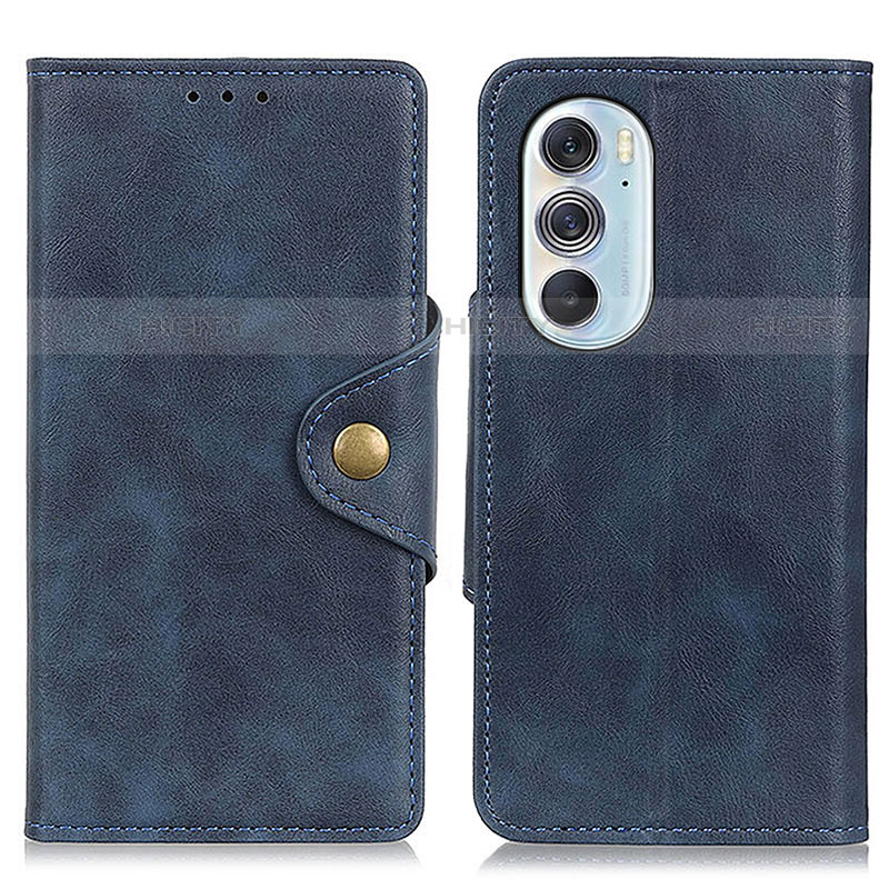 Funda de Cuero Cartera con Soporte Carcasa N03P para Motorola Moto Edge X30 5G