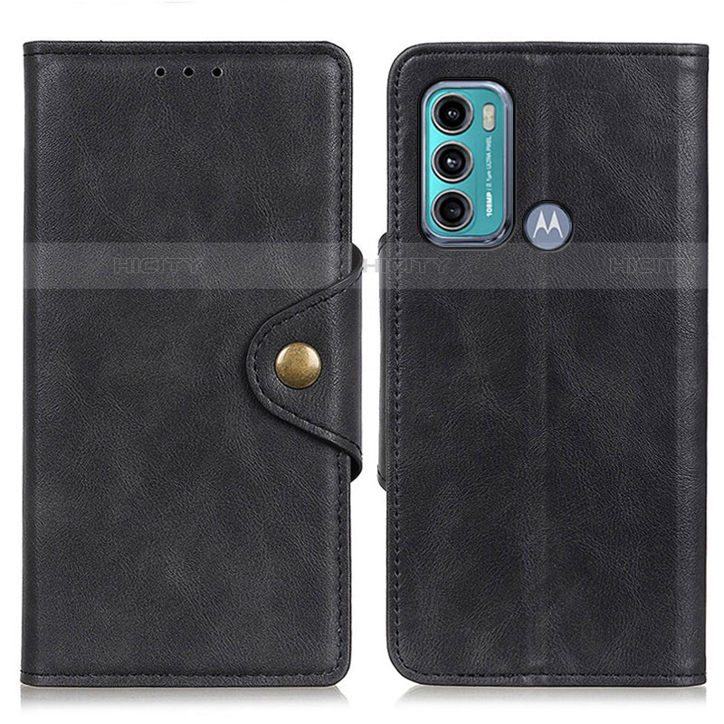 Funda de Cuero Cartera con Soporte Carcasa N03P para Motorola Moto G40 Fusion