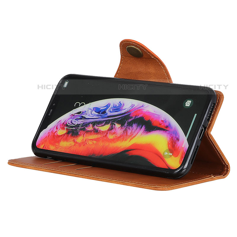 Funda de Cuero Cartera con Soporte Carcasa N03P para Motorola Moto G40 Fusion