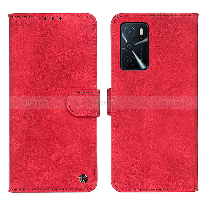 Funda de Cuero Cartera con Soporte Carcasa N03P para Oppo A16