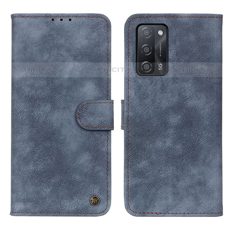 Funda de Cuero Cartera con Soporte Carcasa N03P para Oppo A53s 5G