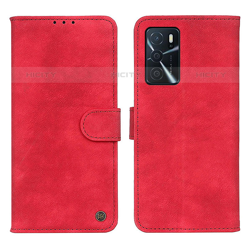 Funda de Cuero Cartera con Soporte Carcasa N03P para Oppo A54s