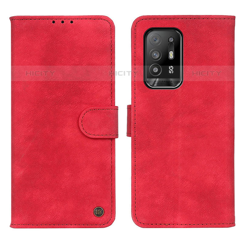 Funda de Cuero Cartera con Soporte Carcasa N03P para Oppo A94 5G