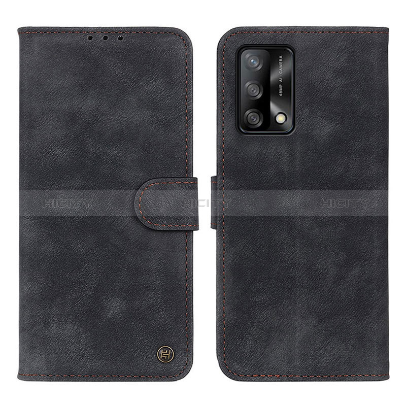 Funda de Cuero Cartera con Soporte Carcasa N03P para Oppo F19