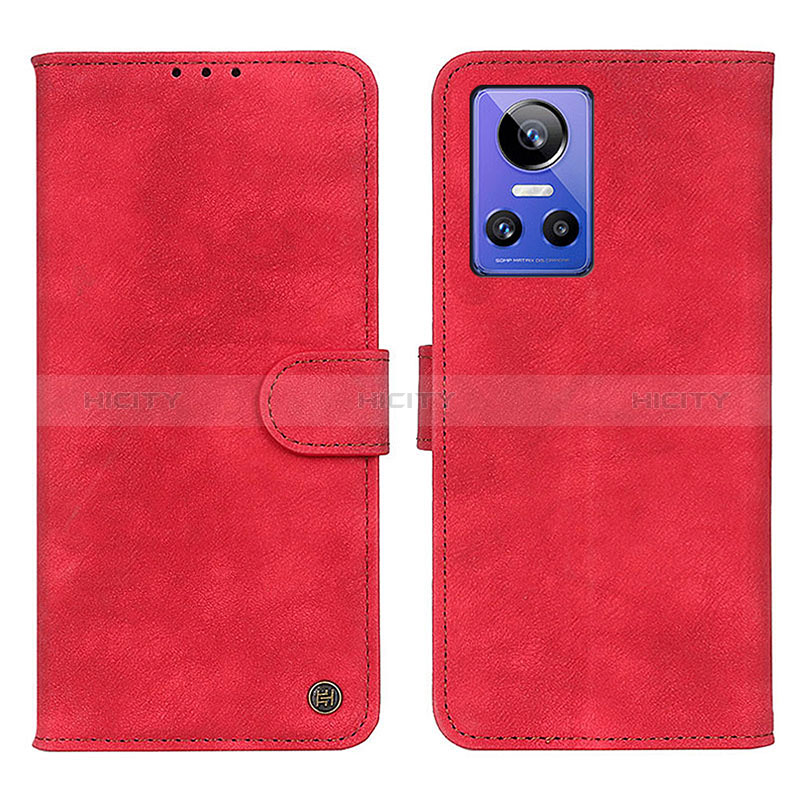 Funda de Cuero Cartera con Soporte Carcasa N03P para Realme GT Neo3 5G