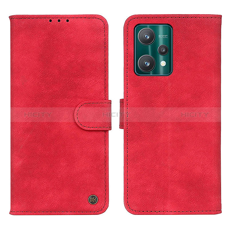 Funda de Cuero Cartera con Soporte Carcasa N03P para Realme V25 5G