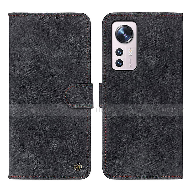 Funda de Cuero Cartera con Soporte Carcasa N03P para Xiaomi Mi 12 5G