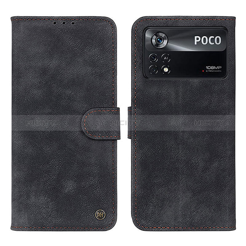 Funda de Cuero Cartera con Soporte Carcasa N03P para Xiaomi Poco X4 Pro 5G