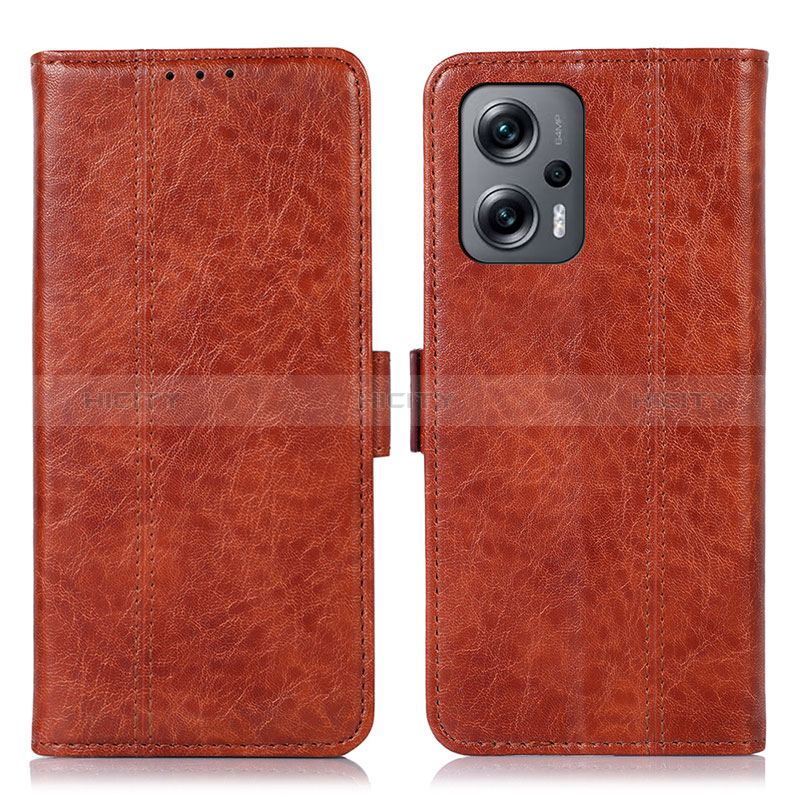 Funda de Cuero Cartera con Soporte Carcasa N03P para Xiaomi Redmi Note 12 Turbo 5G