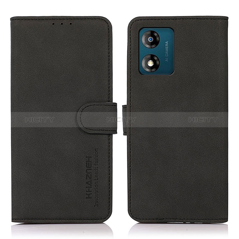 Funda de Cuero Cartera con Soporte Carcasa N04P para Motorola Moto E13