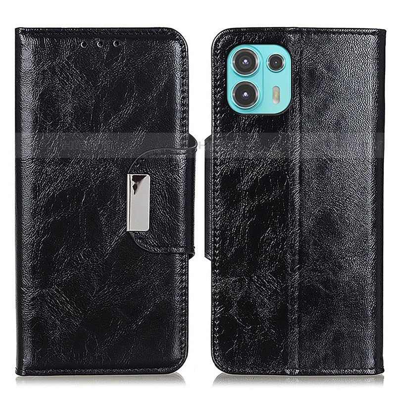 Funda de Cuero Cartera con Soporte Carcasa N04P para Motorola Moto Edge 20 Lite 5G