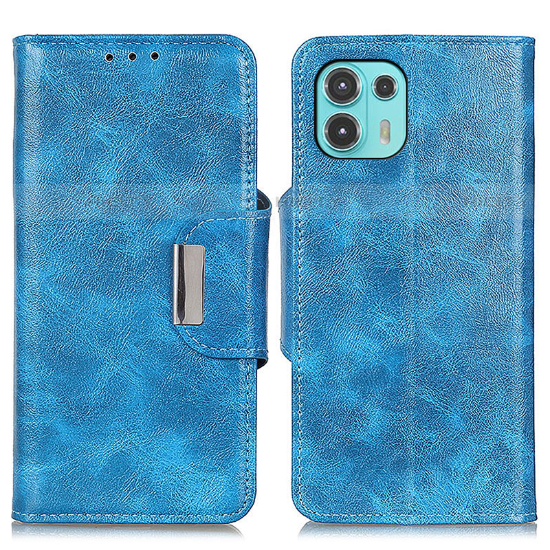 Funda de Cuero Cartera con Soporte Carcasa N04P para Motorola Moto Edge 20 Lite 5G