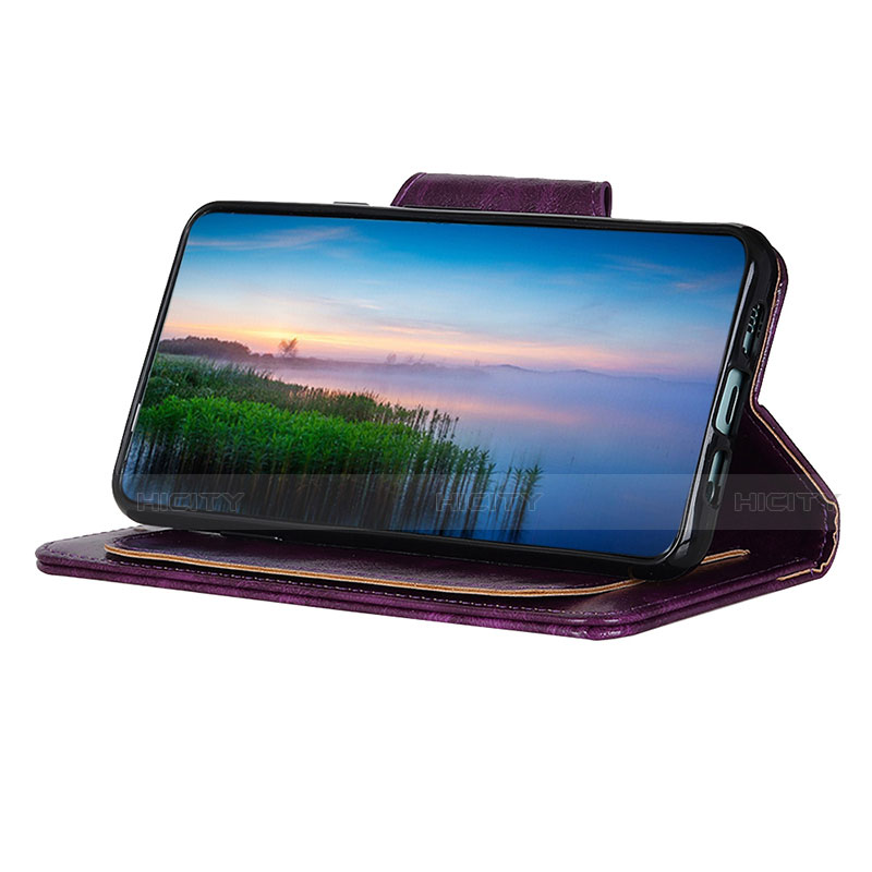 Funda de Cuero Cartera con Soporte Carcasa N04P para Motorola Moto Edge 30 Pro 5G