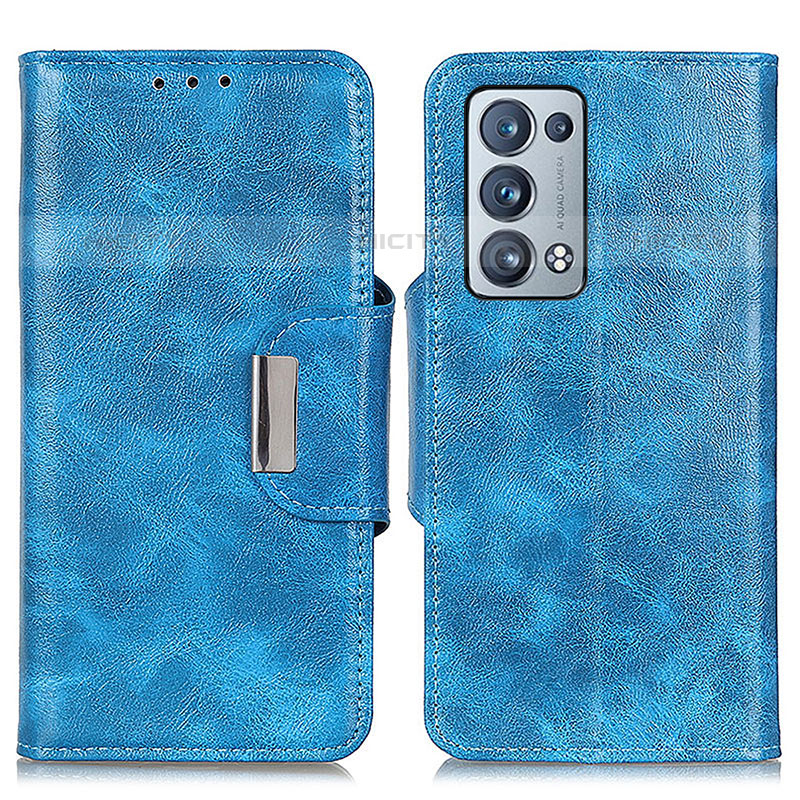 Funda de Cuero Cartera con Soporte Carcasa N04P para Oppo Reno6 Pro 5G