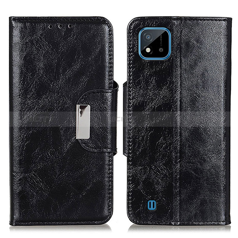 Funda de Cuero Cartera con Soporte Carcasa N04P para Realme C11 (2021)