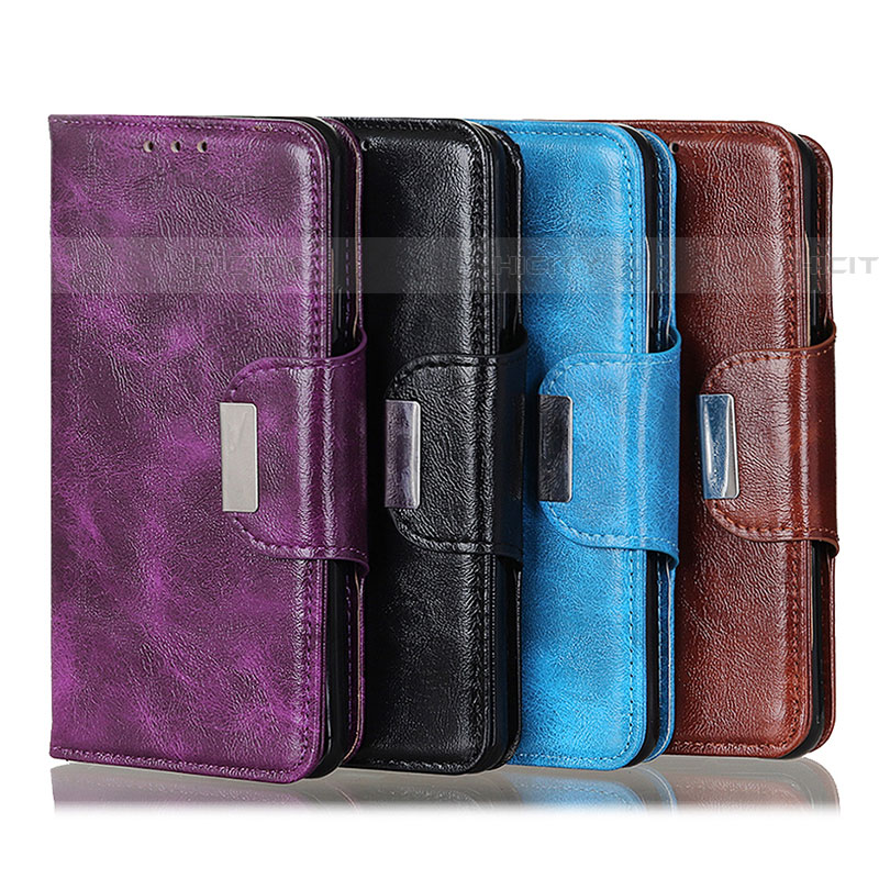 Funda de Cuero Cartera con Soporte Carcasa N04P para Samsung Galaxy F42 5G