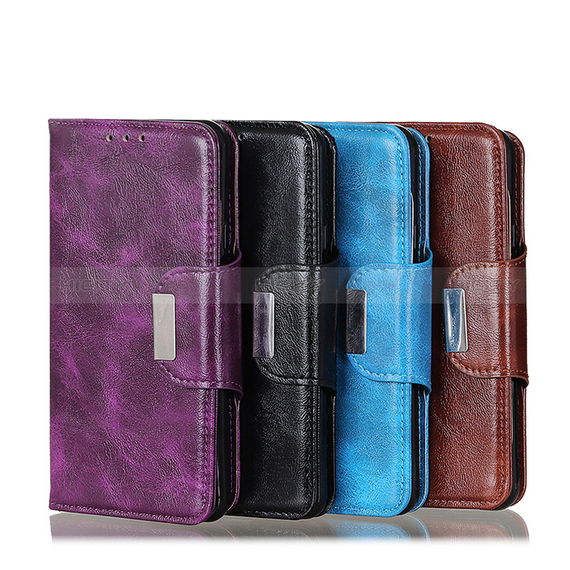 Funda de Cuero Cartera con Soporte Carcasa N04P para Sony Xperia 10 IV SOG07