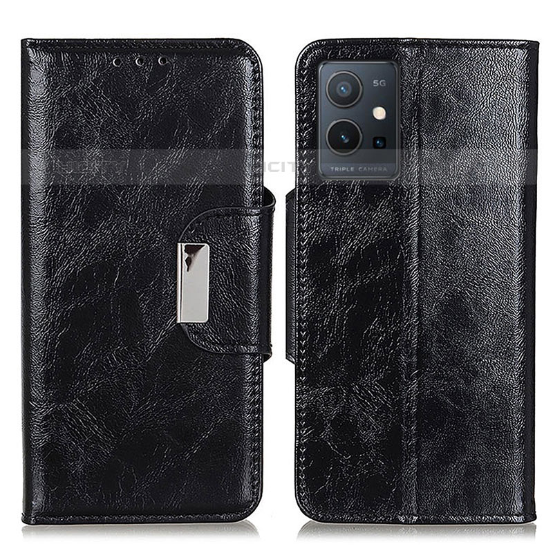 Funda de Cuero Cartera con Soporte Carcasa N04P para Vivo iQOO Z6 5G