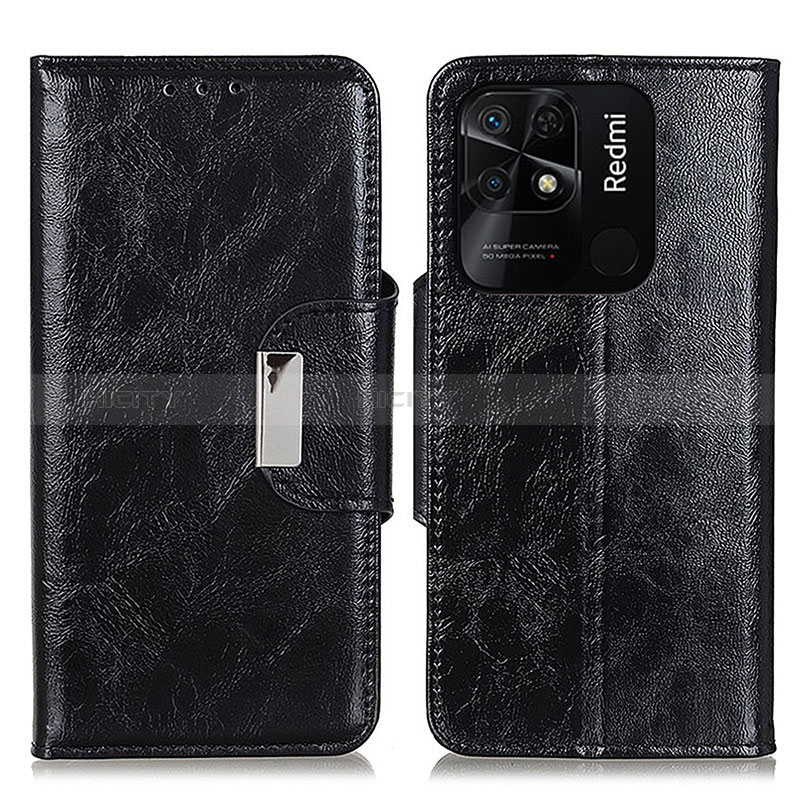 Funda de Cuero Cartera con Soporte Carcasa N04P para Xiaomi Redmi 10C 4G