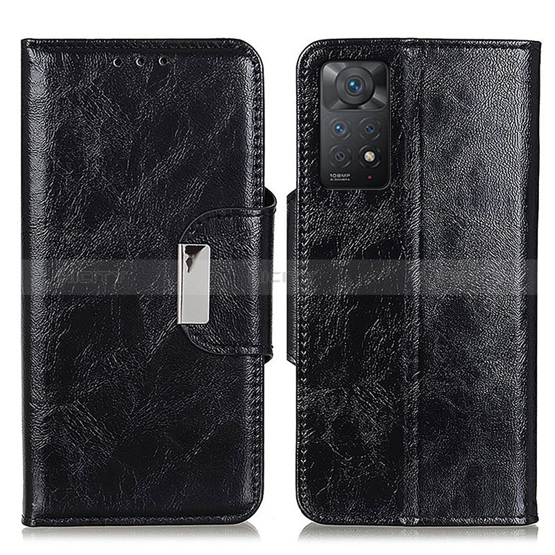 Funda de Cuero Cartera con Soporte Carcasa N04P para Xiaomi Redmi Note 11 Pro 5G