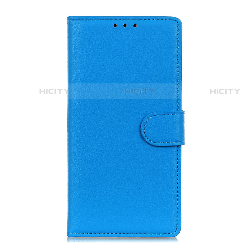 Funda de Cuero Cartera con Soporte Carcasa N05 para Huawei P40 Pro Azul Cielo