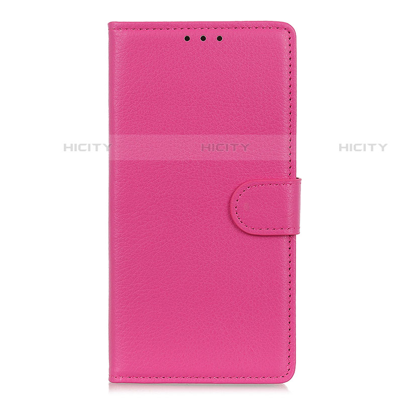 Funda de Cuero Cartera con Soporte Carcasa N05 para Huawei P40 Pro Rosa Roja