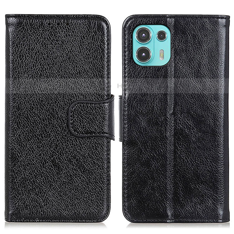 Funda de Cuero Cartera con Soporte Carcasa N05P para Motorola Moto Edge 20 Lite 5G