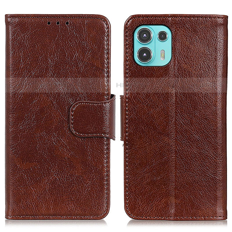 Funda de Cuero Cartera con Soporte Carcasa N05P para Motorola Moto Edge 20 Lite 5G