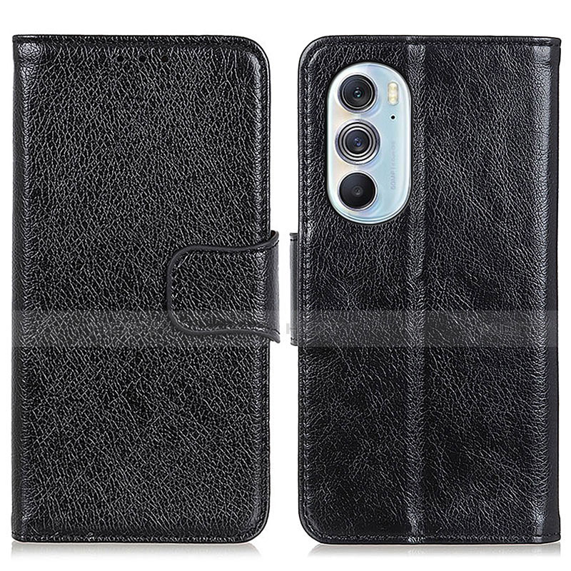 Funda de Cuero Cartera con Soporte Carcasa N05P para Motorola Moto Edge 30 Pro 5G